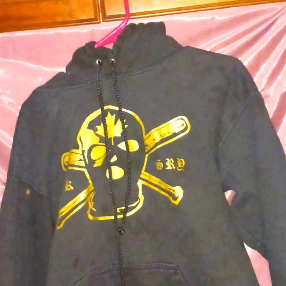 Ephin Lifestyle SDK Stone Dead Killers Black Hoodie sz L